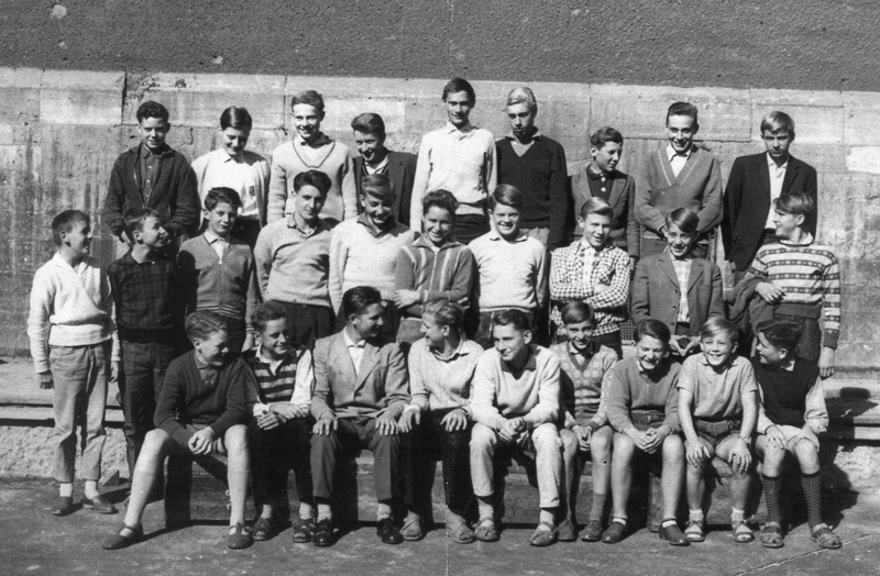 Klasse 8 a von 1960